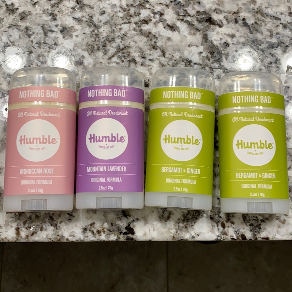 Humble natural deodorant bundle